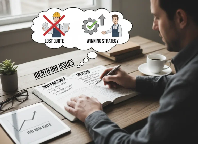 Why Contractors Lose Jobs After Sending a Quote (And How to Fix It)