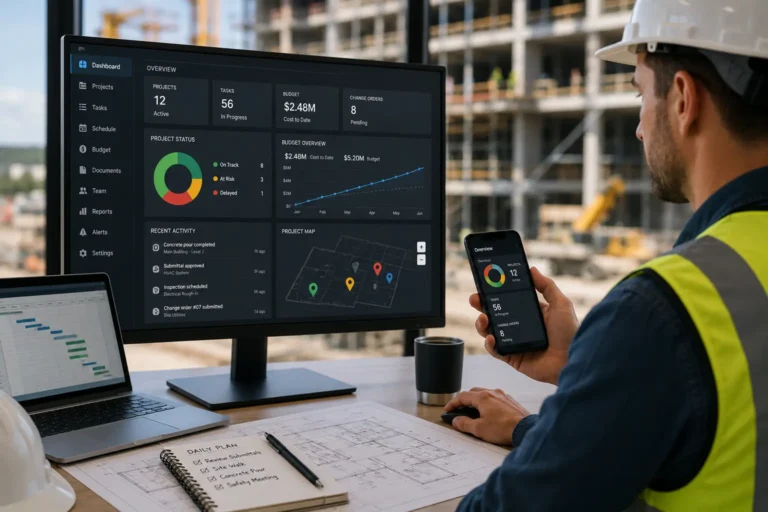 How Centralized Dashboards Help Contractors Make Faster Decisions